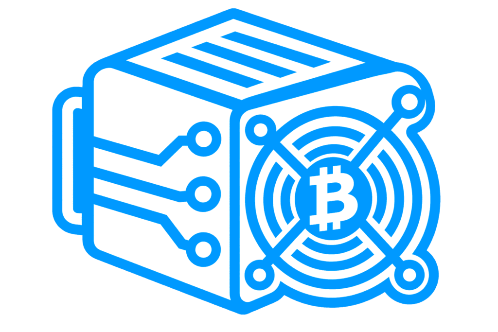 cyan bitcoin mining rig icon (1)